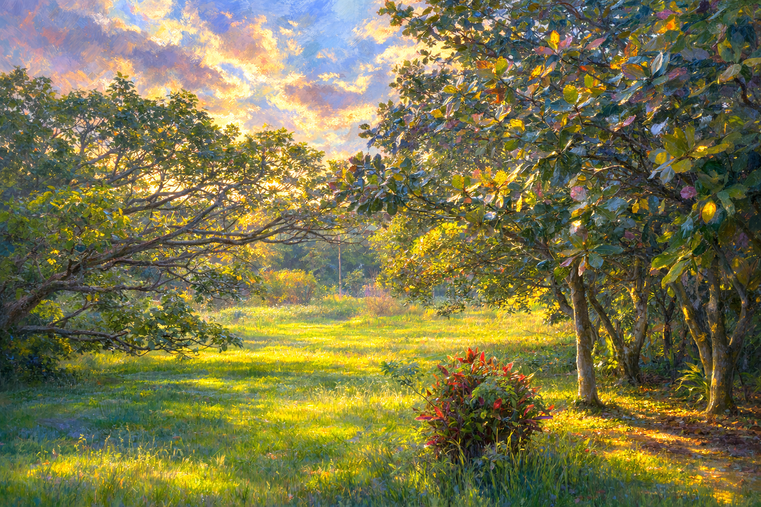 「光の帰る庭」