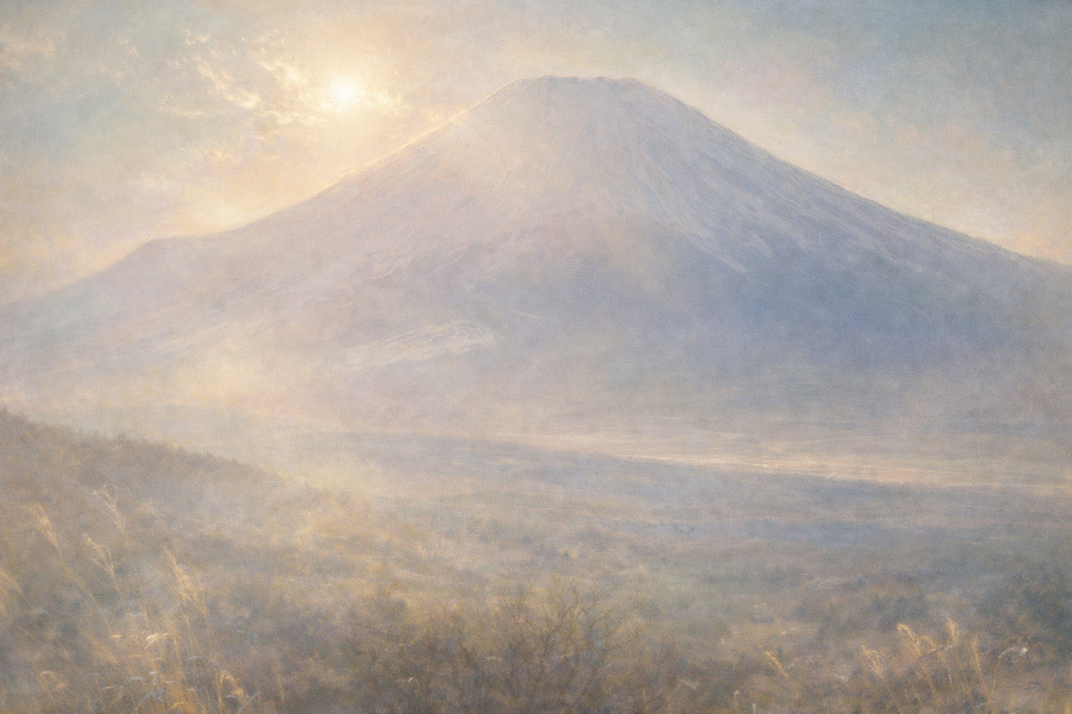 「光の記憶、富士」