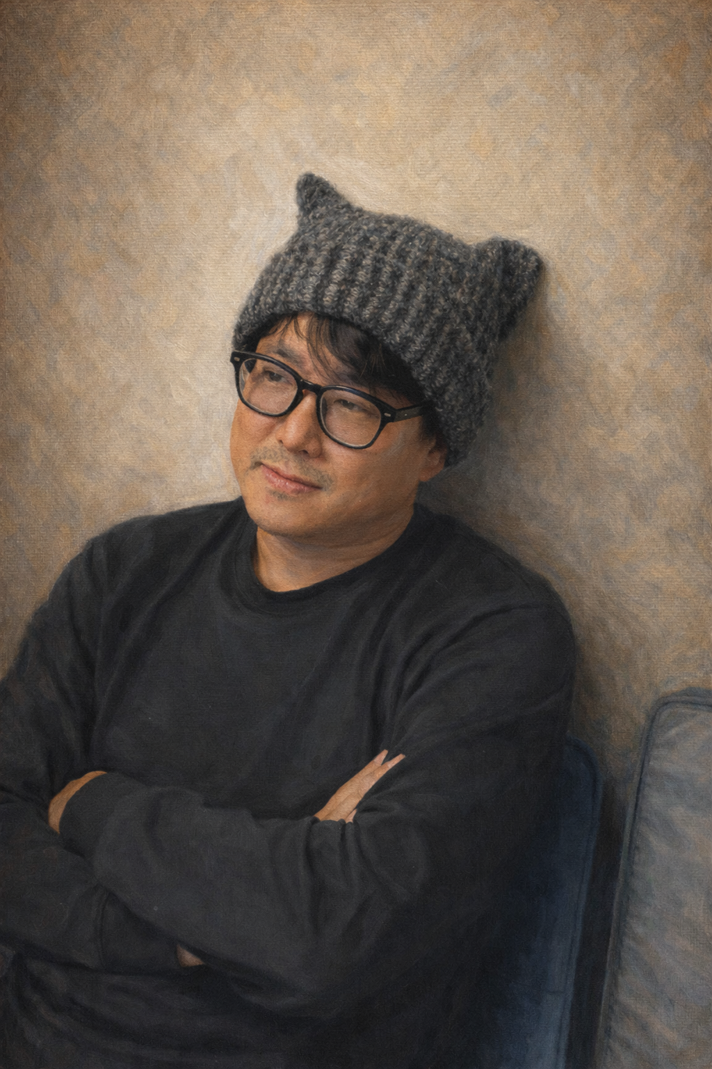 「自画像」沈黙の自分