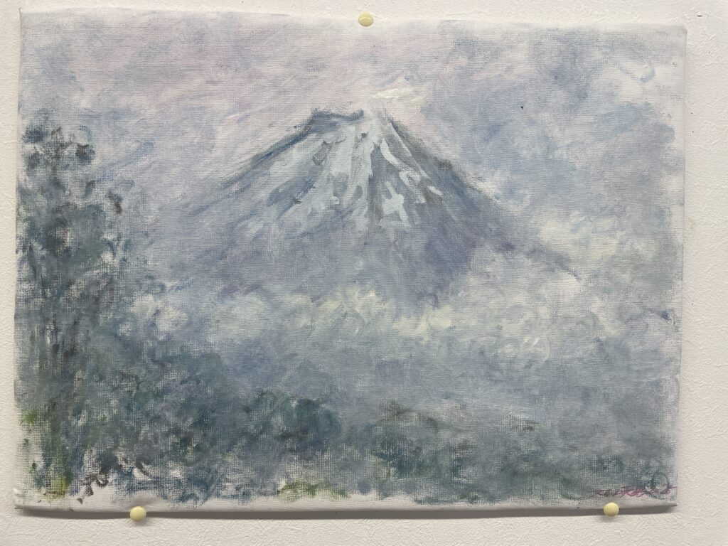 霧の富士山、富士吉田
P10/油彩
2025年
¥30,000