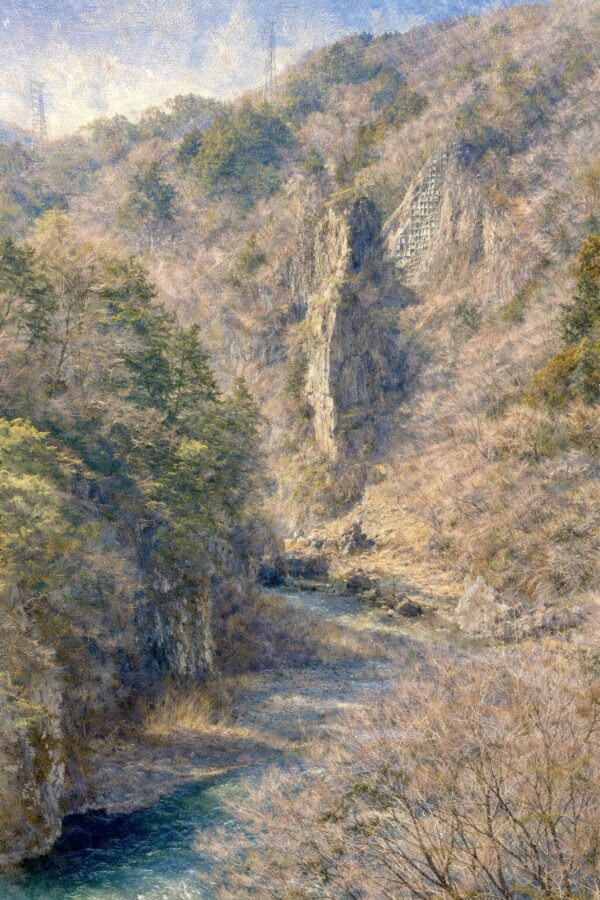 光が満ちる鬼怒川渓谷|光と空気の広がりを飾る